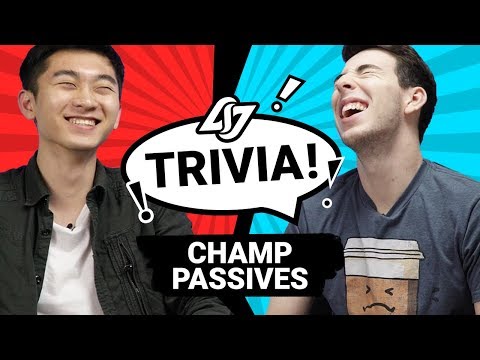 GUESS THAT LOL CHAMP PASSIVE #2 | CLG TRIVIA ft. Biofrost + Stixxay