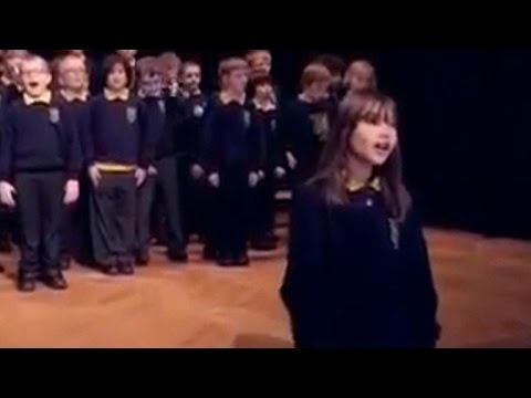 Autistic girl's angelic singing voice stuns the world