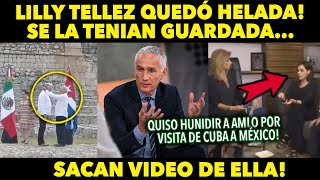 LILLY TELLEZ SE QUEDÓ HELADA ¡MEXICANOS SACAN VIDEO DE ELLA! QUISO HUNDIR A AMLO POR VISITA DE CUBA