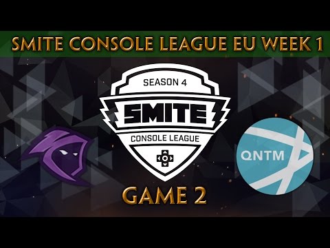 SMITE Console League S4 Spring Split EU Week 1 - Team Rival vs. Quantum Esports (Game 2)