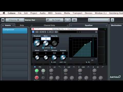 Cubase 7.5 302: Mastering Toolbox - 16. How Compressors Work