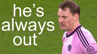 Manuel Neuer does not like staying in goal…