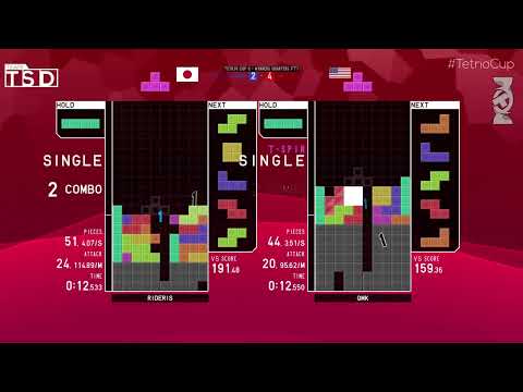 TETR.IO Cup 6 - Rideris Vs. QMK - Winners Quarters