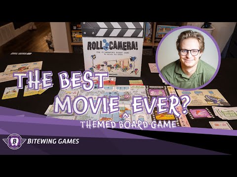 Roll Camera - The Best Movie (themed board game) Ever?