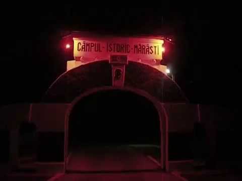 Intrarea in Marasti, comuna Racoasa, noaptea