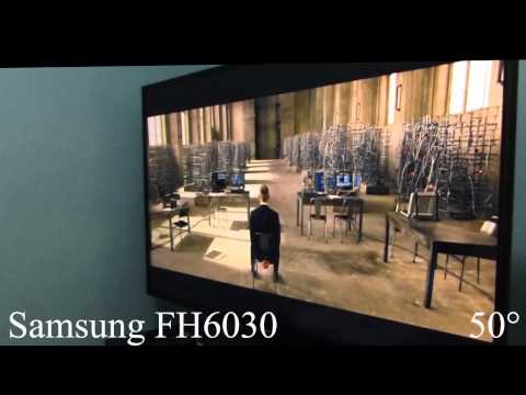 Samsung FH6030 LED TV Viewing Angle