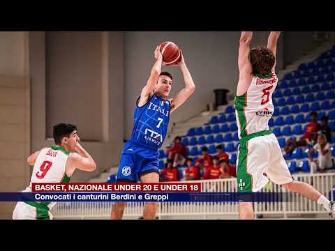 Etg - Nazionali Under 20 e Under 18 di basket: convocati i canturini Berdini e Greppi