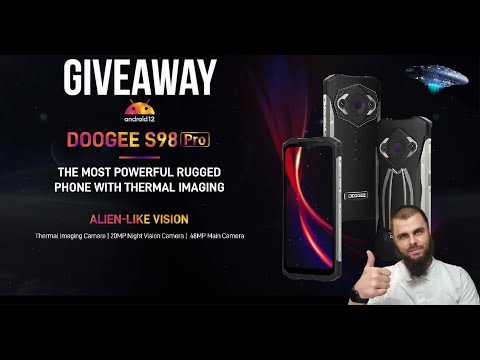 Giveaway DOOGEE S98 Pro Introduction I Teaser I Trailer I Promotion video Presale price at $330