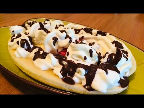 Recette banana split