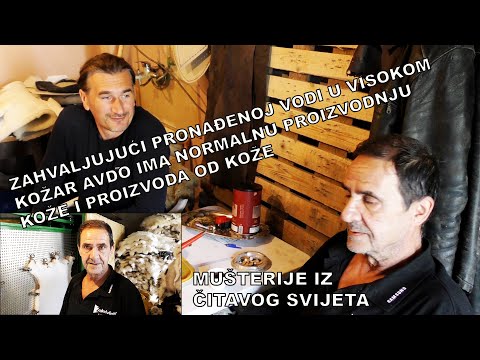 KOŽAR AVDO IZ VISOKOG - IMA KOŽE A IMA I VODE (RIČI PRONAŠAO JAKU VODU)