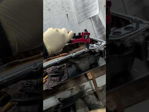 proper way to install LS oil pan gasket.