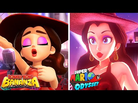 Pauline's New Songs vs Old Songs - Mario Odyssey vs Donkey Kong Bananza (2025 vs 2017)