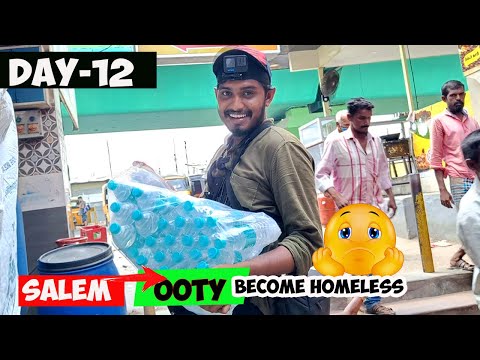 Living on RS.0 In Tamil Nadu For 30 Days Challenge😲 Day - 12 Salem