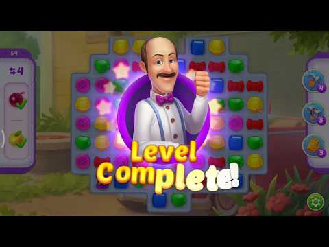 homescapes level 54 - hard