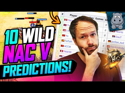 10 Wild Predictions for NAC 5