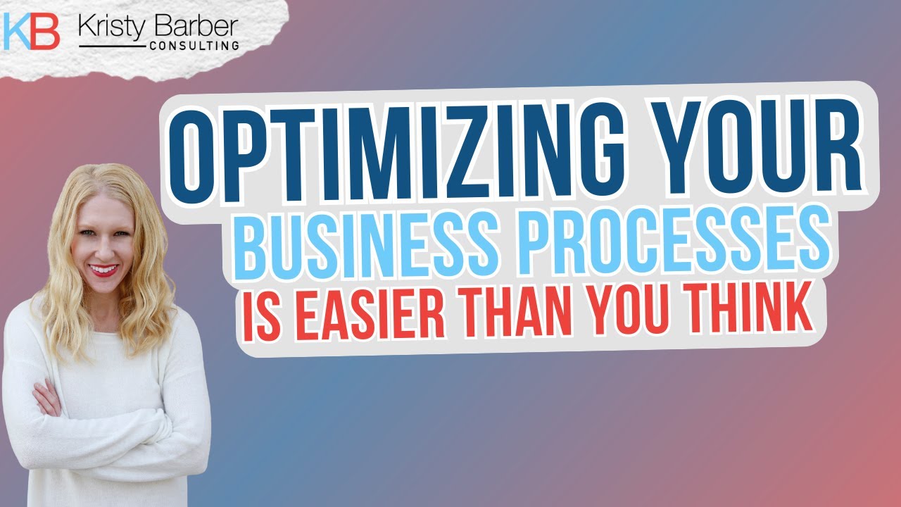 Optimizing your #business #process is easier than you think
