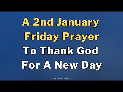 Powerful Morning Prayer To Thank God For New Day | Prayer To Start The Day With God