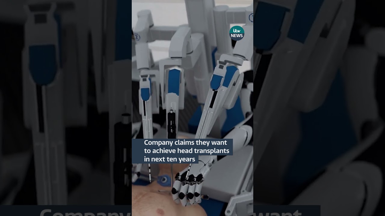 Company claims they want to achieve head transplants in next ten years #itvnews