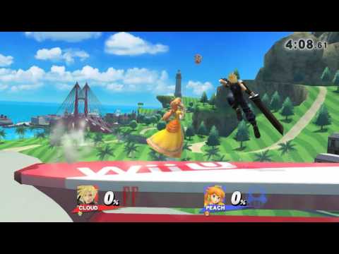 Smash 4 Cloud vs Peach - For Glory - That bomb's more dangerous than it's worth
