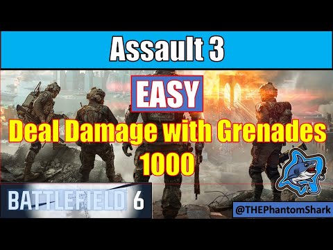 EASY Deal Damage with Grenades Assault 3 Challenge  Assignment in Battlefield 6
