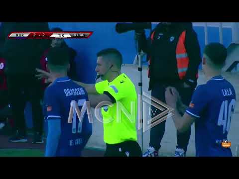 Kukësi-Tirana 2-3 (Golat dhe rastet e sfidës)