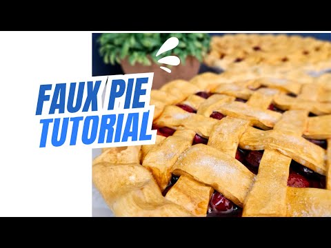Fake Pie Tutorial