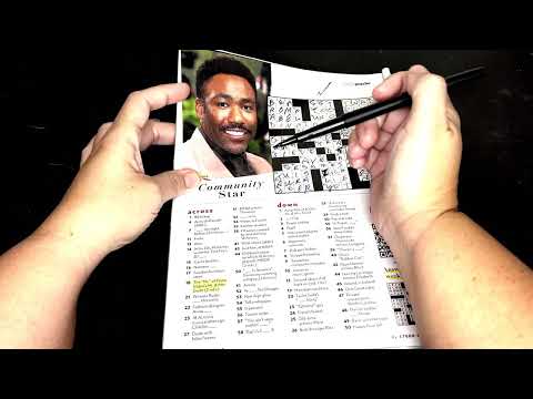 ASMR Crossword Puzzle -Double Feature-