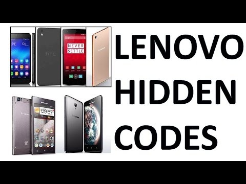 Lenovo Mobiles Secret Codes | Hidden | Master Codes | Mobile Codes