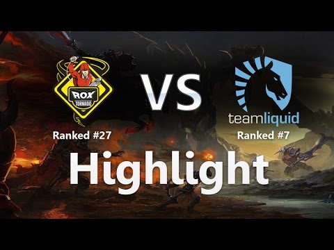 [Rox vs Liquid] TeamFight at Liquid Base Highlight
