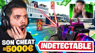 CE STREAMEUR UTILISE UN CHEAT INDÉTECTABLE SUR WARZONE , JE LE BAN DE TWITCH