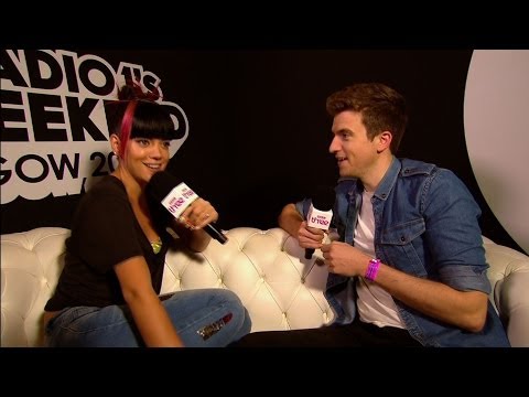Lily Allen chats to Greg James (Radio 1's Big Weekend 2014)
