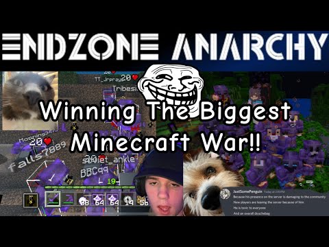 How we won the biggest war on a minecraft bedrock anarchy server