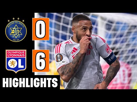 Maccabi Tel-Aviv vs Lyon 0-6 Resumé | Tolisso Hattrick | Europa League Highlights | Vinicius Goal