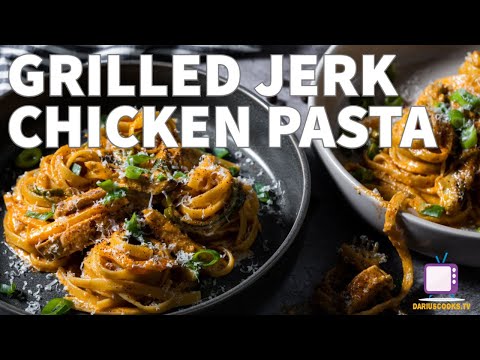 Grilled Jerk Chicken Pasta