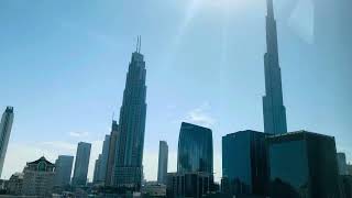 🇦🇪🚈 Dubai Metro to Burj Khalifa 🚈🇦🇪 | 🚈🇦🇪 مترو دبي إلى برج خليفة 🚈🇦🇪