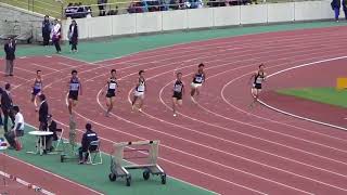 東部選手権　男子200ｍ　予選４組