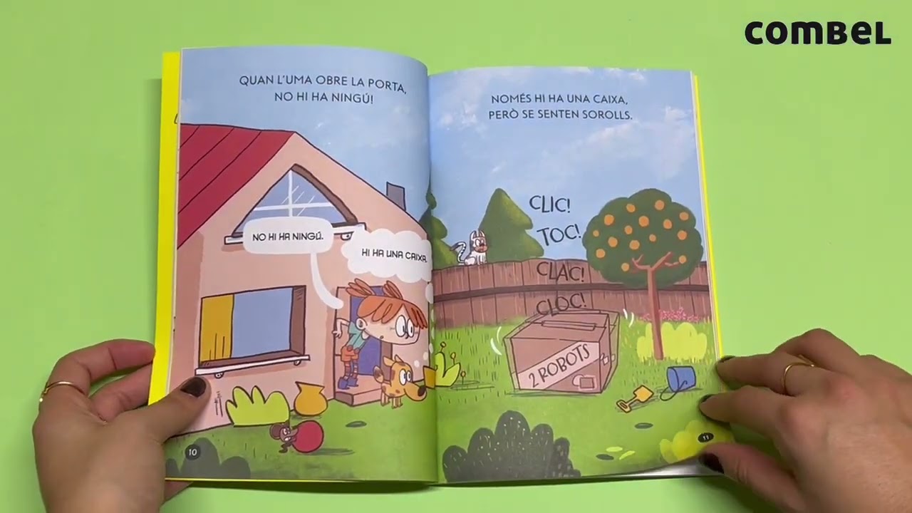 ROB&OT 1: Dos Robots . Novel·la gràfica per als que comencen a llegir