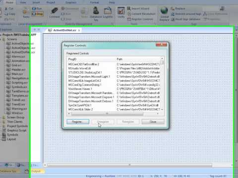 Indusoft Training – ActiveX and .Net