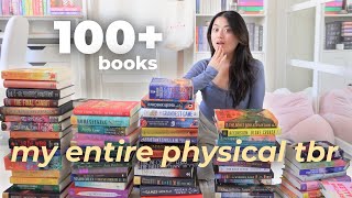 every single book on my physical TBR (100+ BOOKS) 📚💕