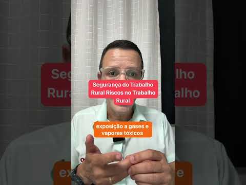 Segurança do Trabalho Rural Riscos do Trabalho Rural l NR 31