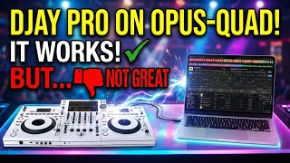 Djay Pro works on Pioneer DJ Opus Quad but can't control ending.  