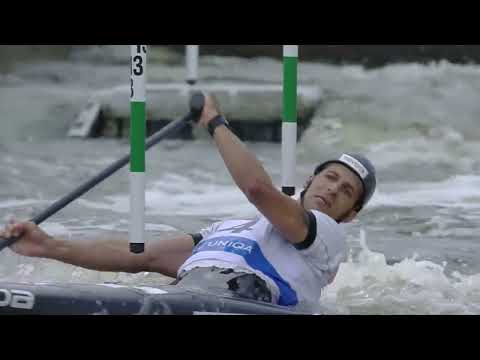 Matej Benus Slovakia Semi-Final / 2023 ICF Canoe-Kayak Slalom World Cup Prague Czech Republic