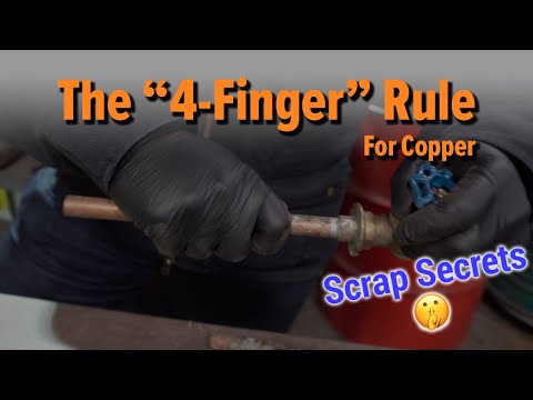 Scrap Secret: Rule For Sorting Copper