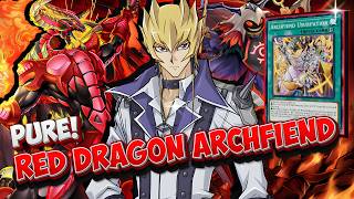 The BEST PURE Red Dragon Archfiend Deck with NEW Support!🔥