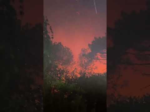 L'incendio sul monte Faeta (Credits: Antincendi Boschivi Regione Toscana)