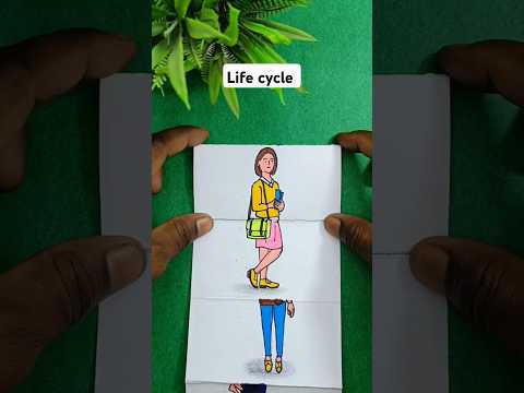 human life cycle | female Drawing #art #viral #shorts