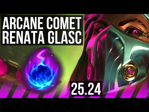 RENATA GLASC & Kai'Sa vs NAMI & Lucian (SUP) | Arcane Comet | EUNE Master | 25.24