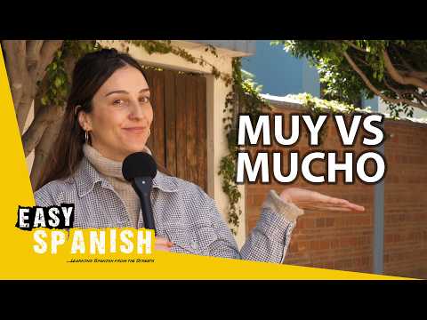 Learn to Use MUY and MUCHO in Spanish | Super Easy Spanish 103