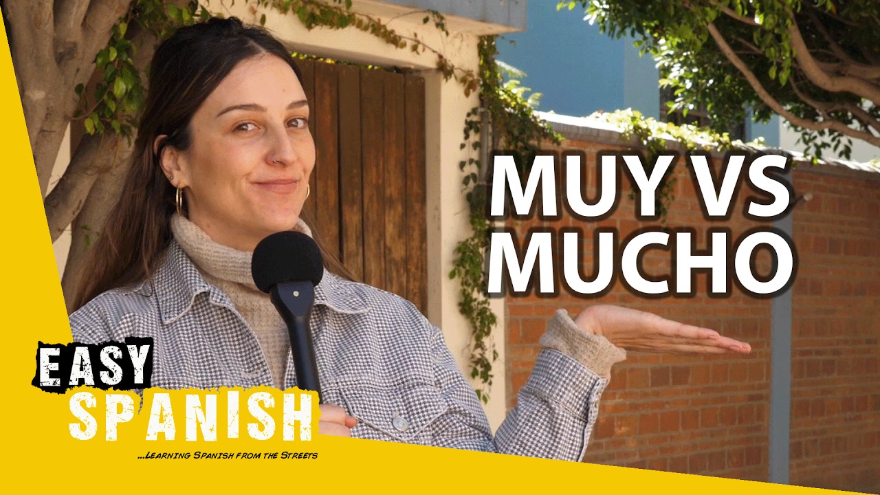 Learn to Use MUY and MUCHO in Spanish | Super Easy Spanish 103