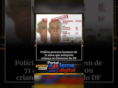 A Polícia Civil de Goiás (PCGO) procura por Ovidio Rodrigues da Silva, de 71 anos.